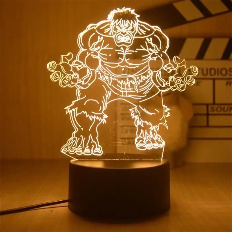 Disney Marvel 3D Light - techynook