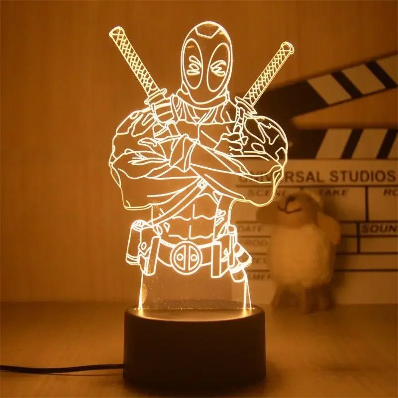 Disney Marvel 3D Light - techynook