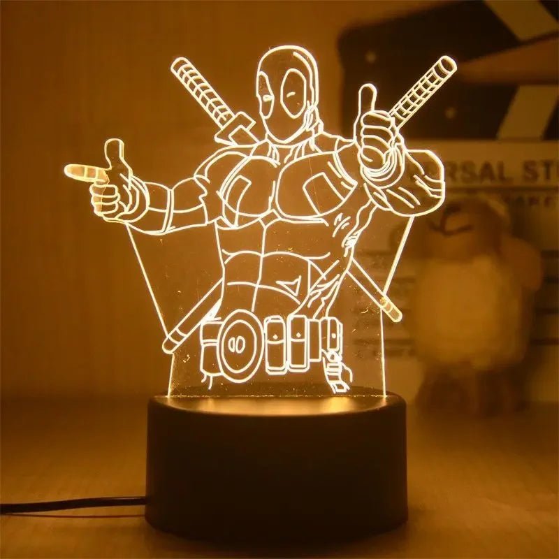 Disney Marvel 3D Light - techynook