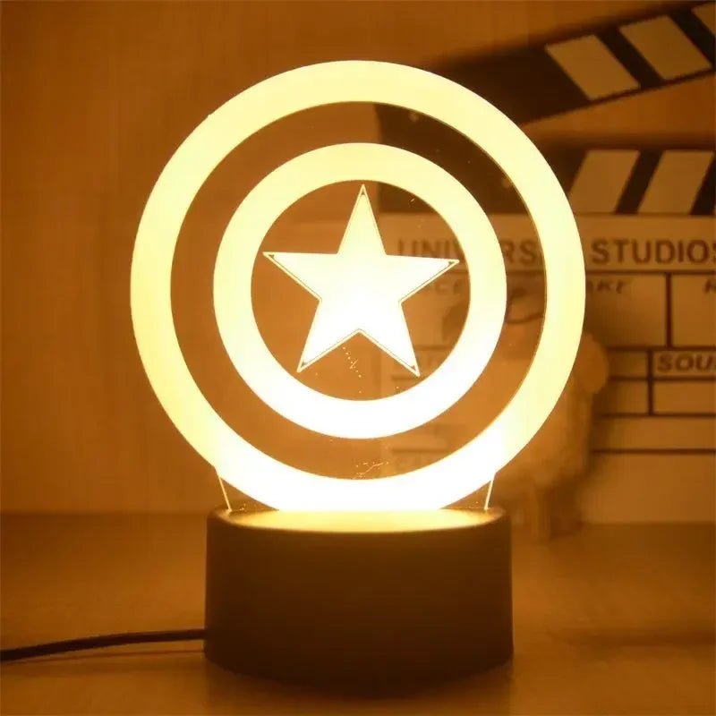 Disney Marvel 3D Light - techynook
