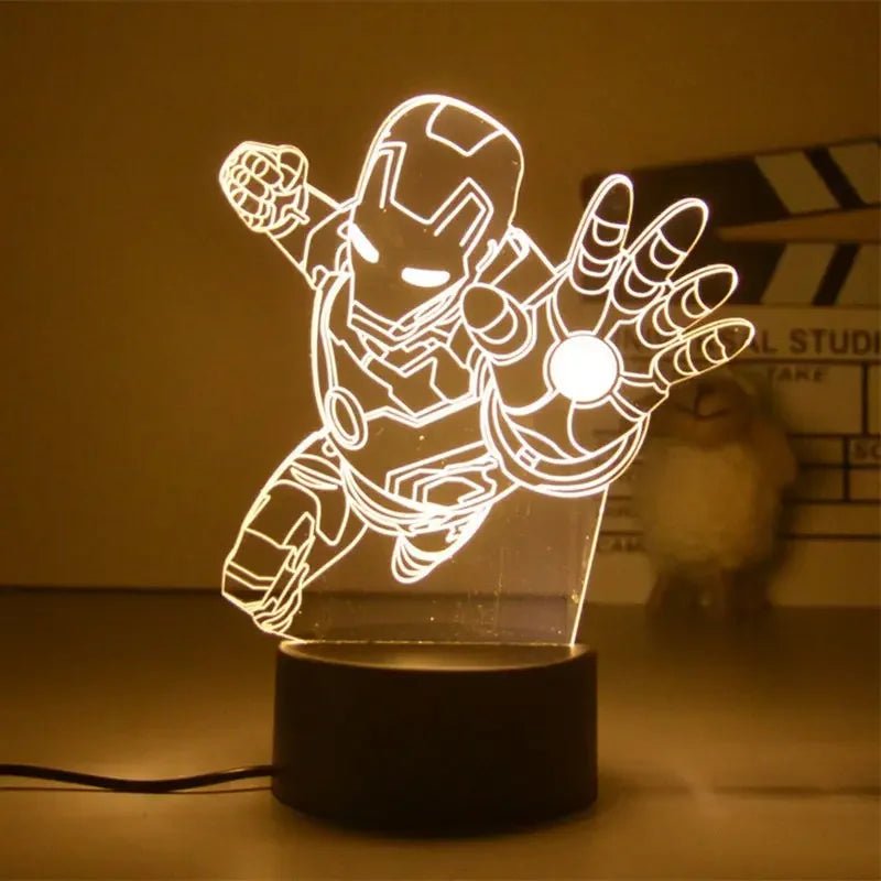 Disney Marvel 3D Light - techynook