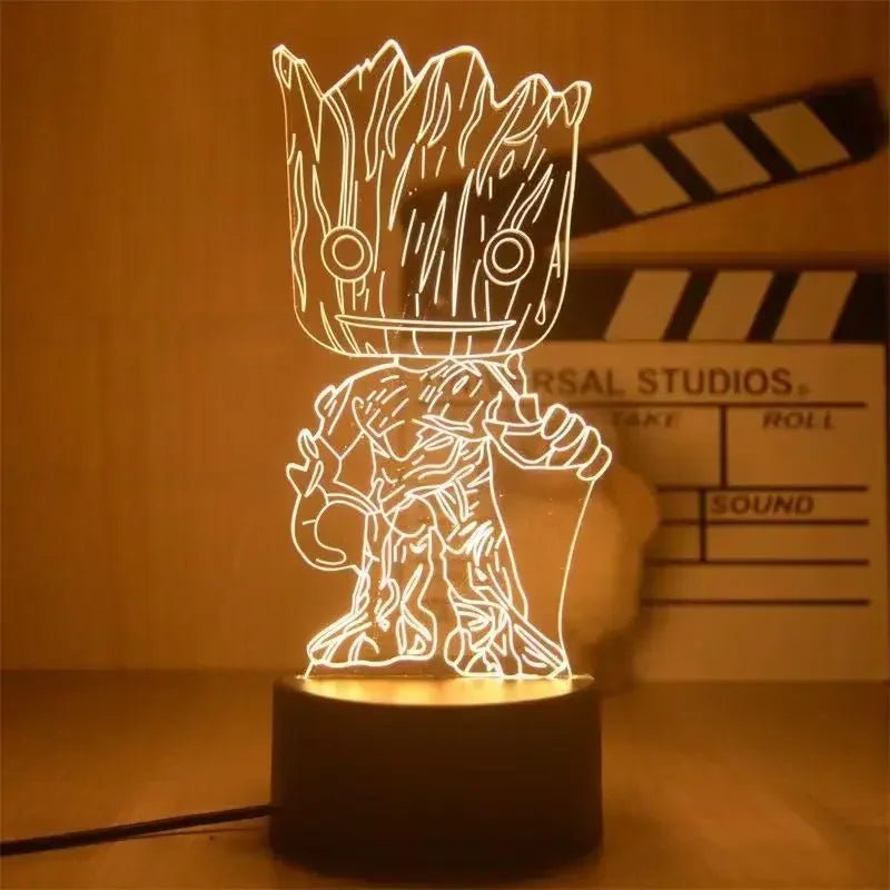 Disney Marvel 3D Light - techynook
