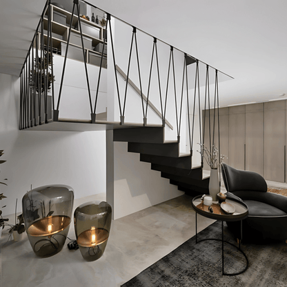 OPULENT SMOKE GRAY LAMP - techynook