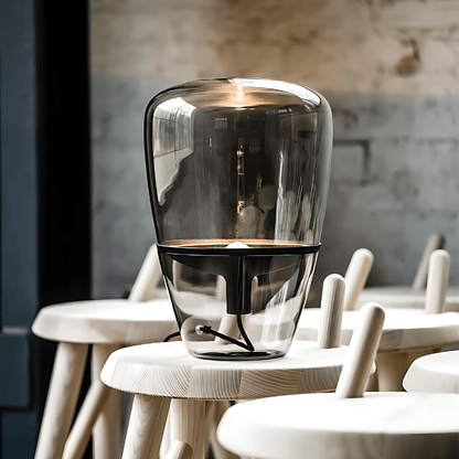 OPULENT SMOKE GRAY LAMP - techynook