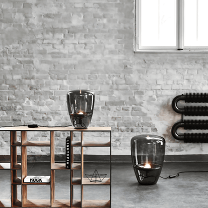 OPULENT SMOKE GRAY LAMP - techynook