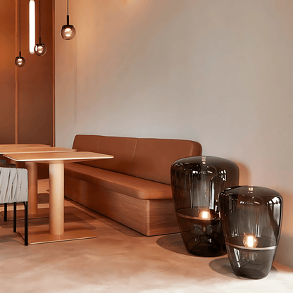OPULENT SMOKE GRAY LAMP - techynook