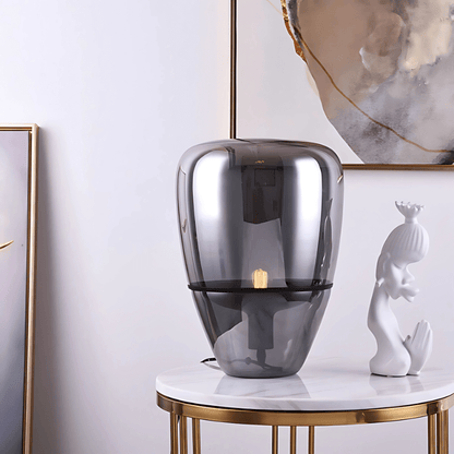OPULENT SMOKE GRAY LAMP - techynook