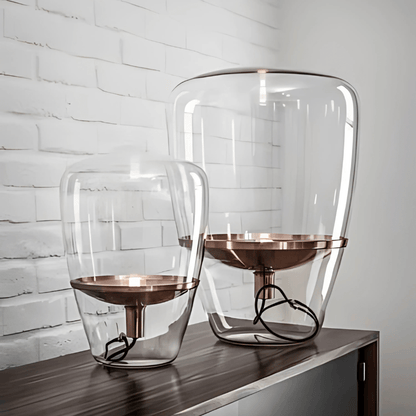 OPULENT TRANSPARENT LAMP - techynook