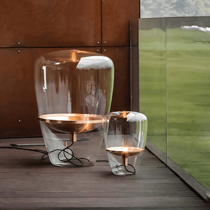 OPULENT TRANSPARENT LAMP - techynook
