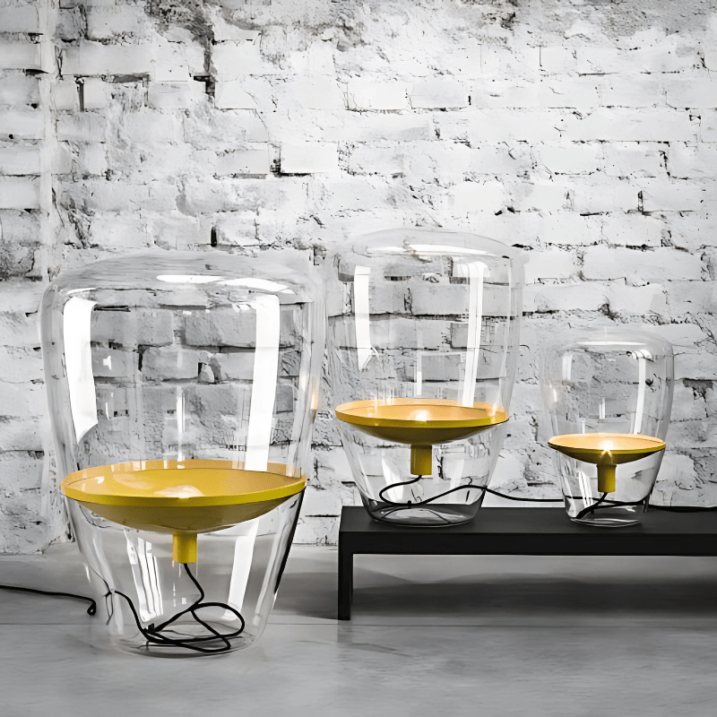 OPULENT TRANSPARENT LAMP - techynook