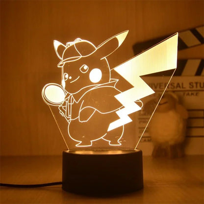 Pokemon Go Anime 3D Light - techynook