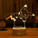Pokemon Go Anime 3D Light