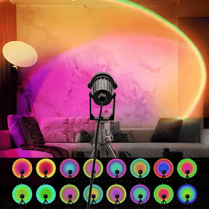 SMART LAMP – SUNSET PROJECTOR - techynook