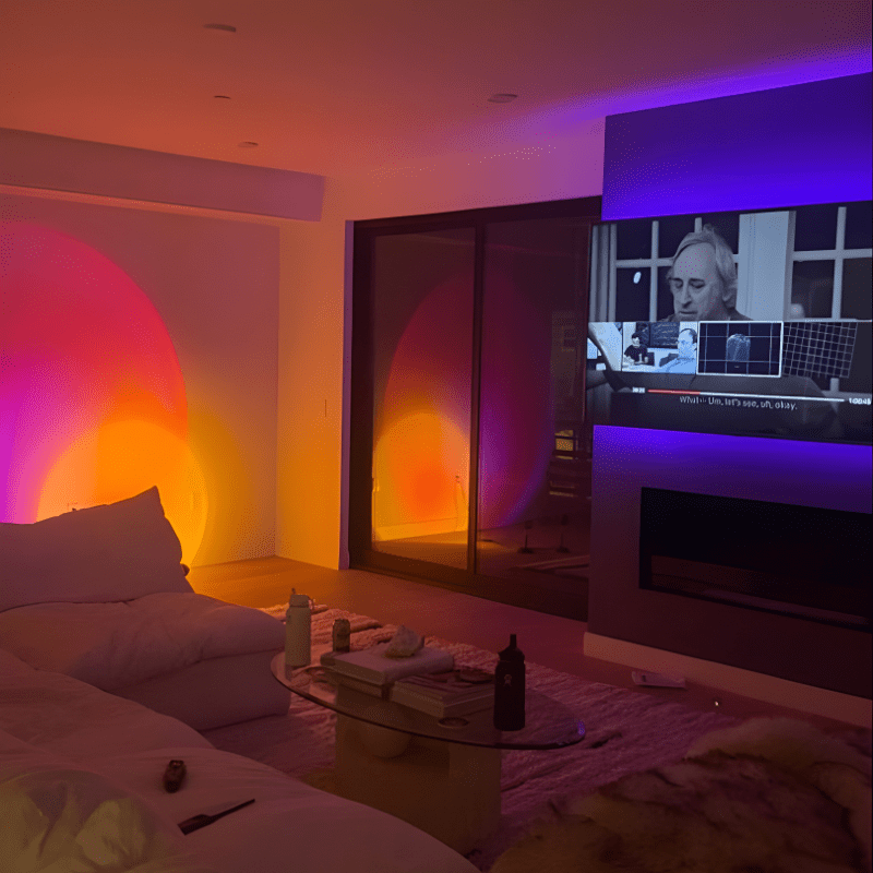 SUNSET LAMP - techynook