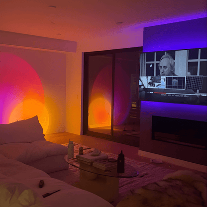 SUNSET LAMP - techynook