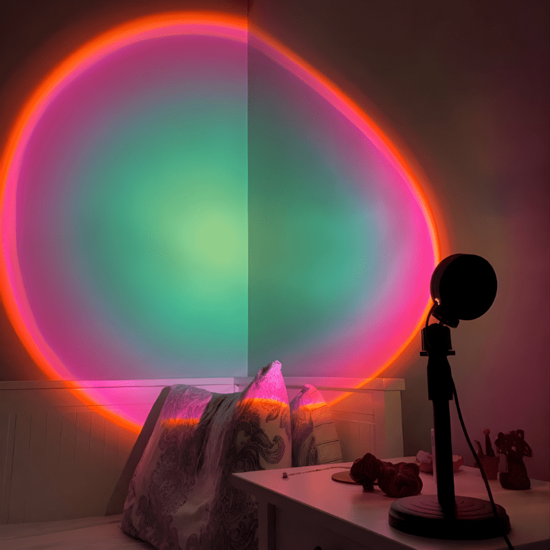 SUNSET LAMP - techynook