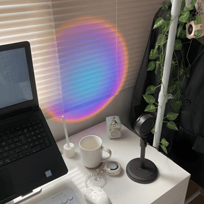 SUNSET LAMP - techynook